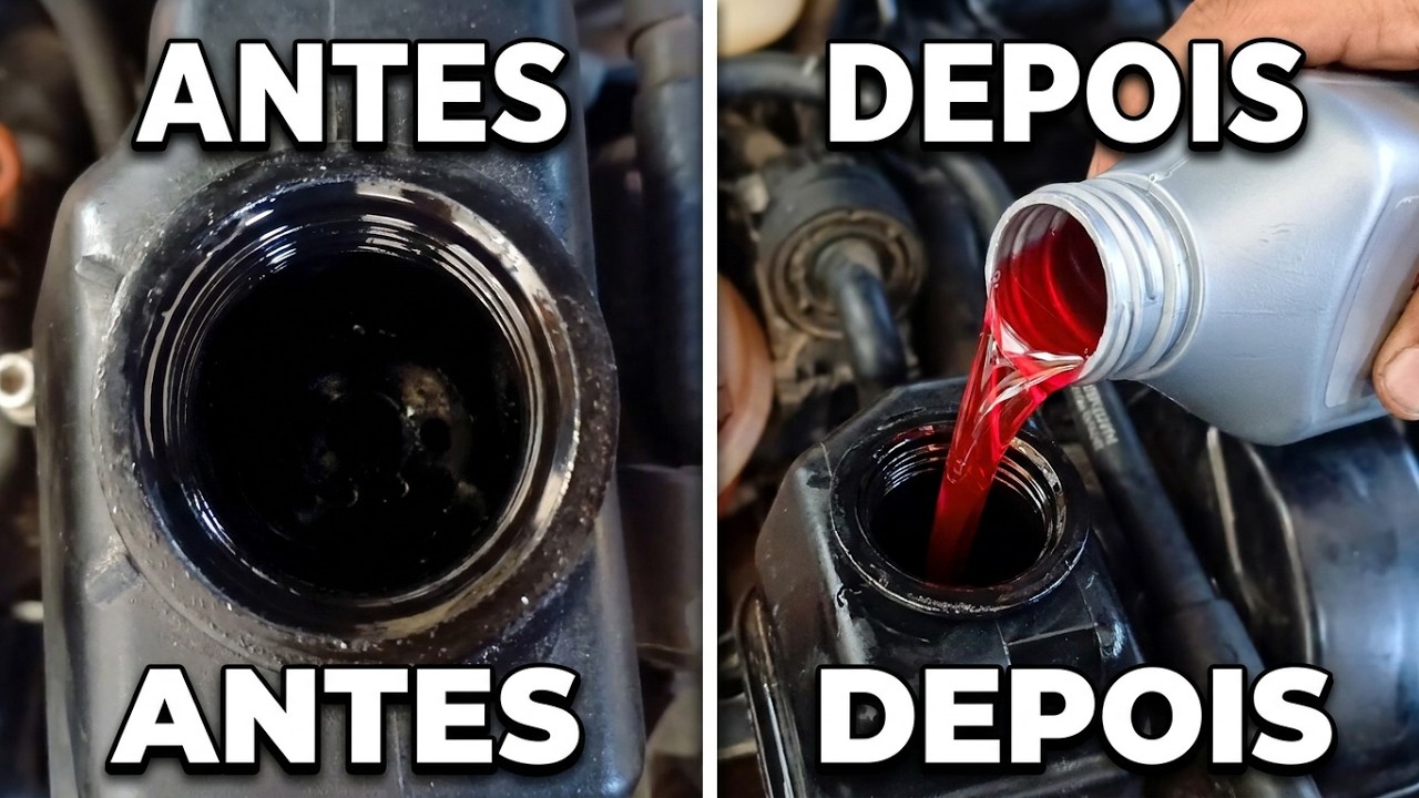 como trocar o oleo da direcao hidraulica em casa! tutorial completo👇👇👇