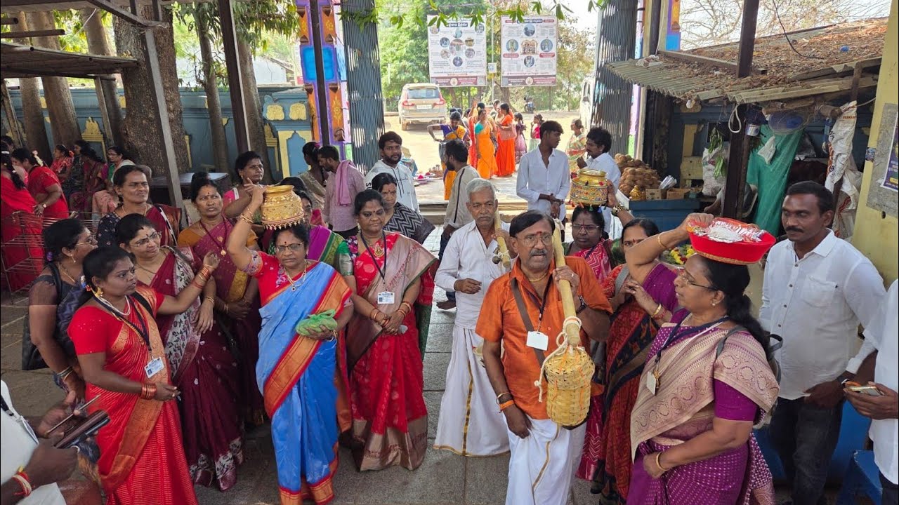 గోటి తలంబ్రాలు సమర్పణ @  పర్ణశాల#Goti Talambralu samarpana @ parnasala