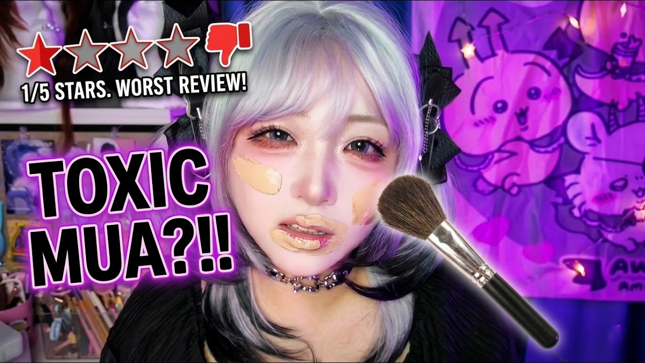 ASMR | Самый ТОКСИЧНЫЙ Визажист Косплея [РУС САБ] 😒💄 (Грубая Ролевая Игра)