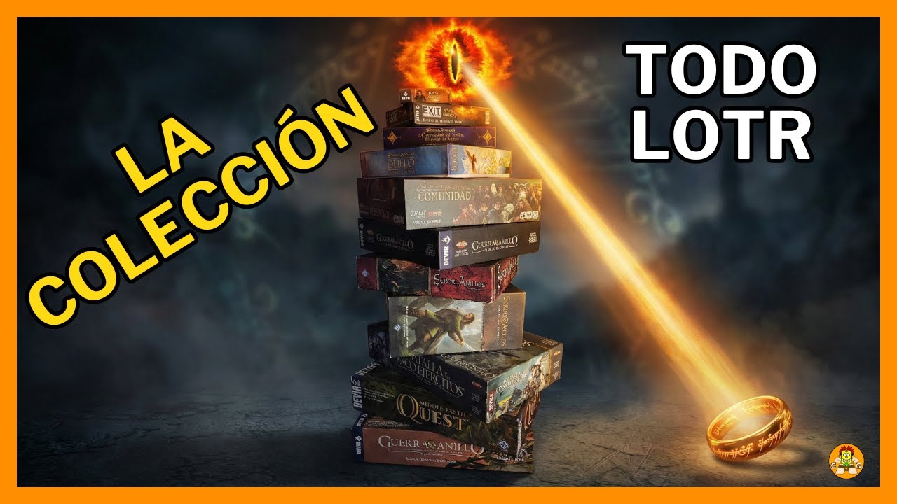 La Colección DEFINITIVA de El Señor de los Anillos 💍 (2000-2025) #boardgames #juegosdemesa