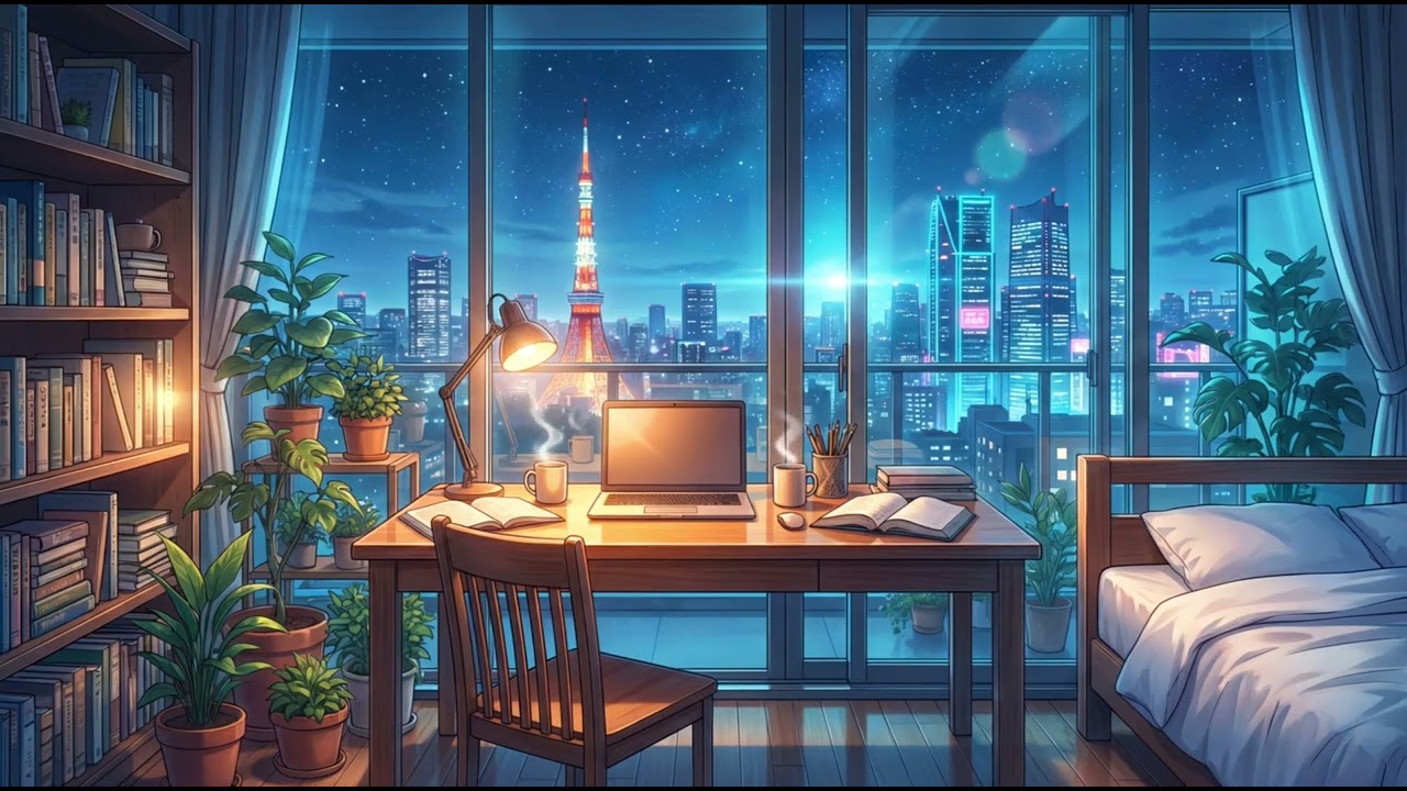 Late Night Tokyo 🌃 Chill Lo-Fi Beats to Study / Focus / Unwind
