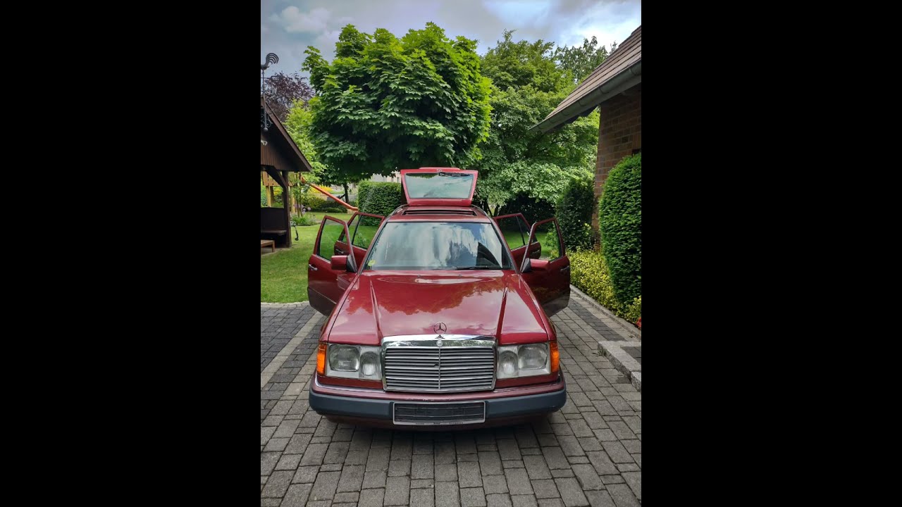 W124 250D T Rost Schwei&szlig;en Reparatur