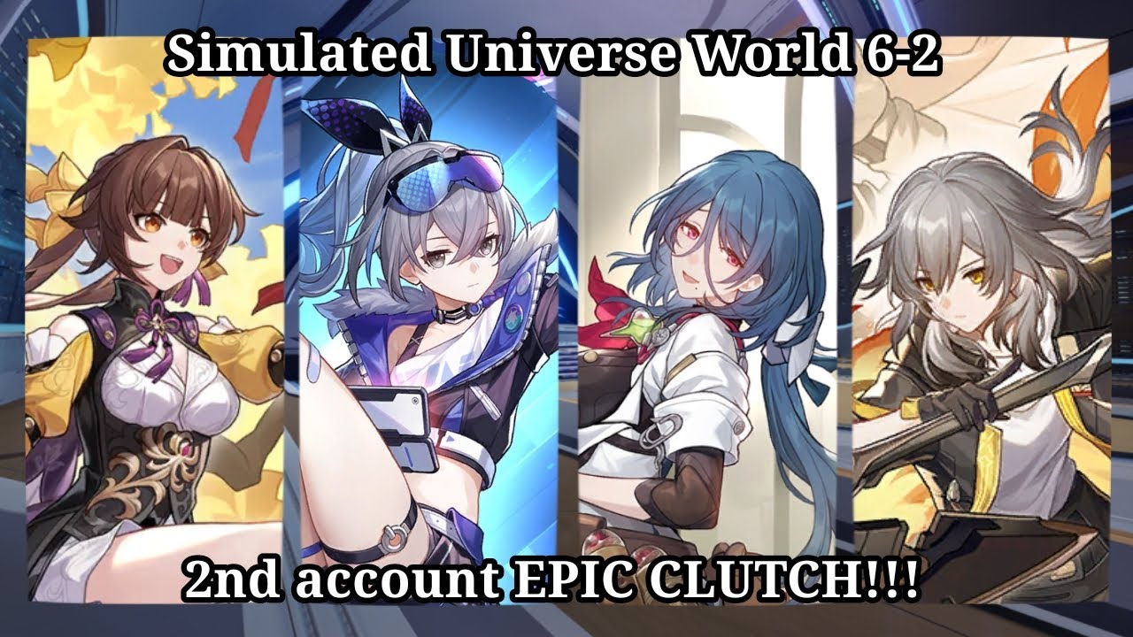 [Simulated Universe] World 6-2 Sushang Team EPIC CLUTCH!! - Honkai: Star Rail Indonesia