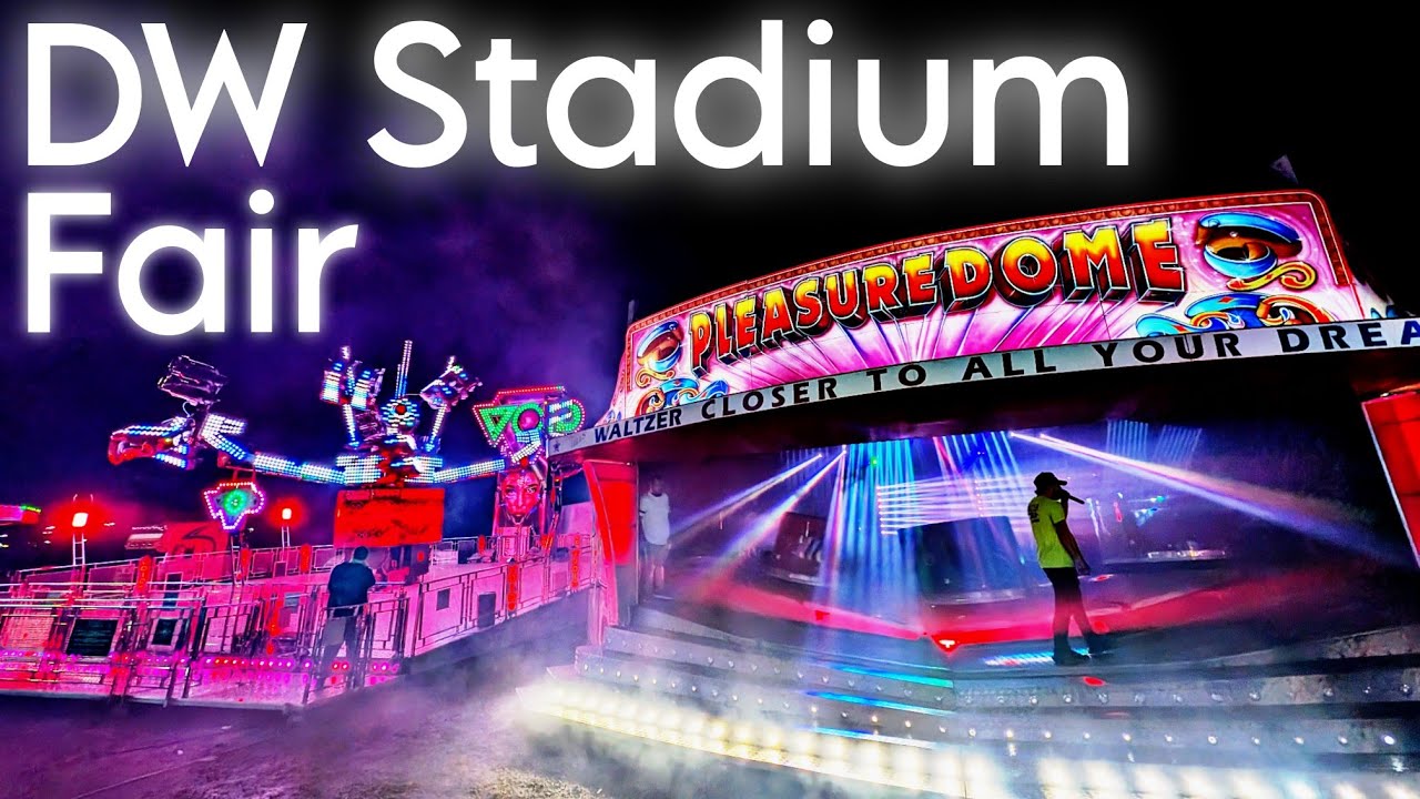 DW Stadium Fun Fair Wigan October 2024