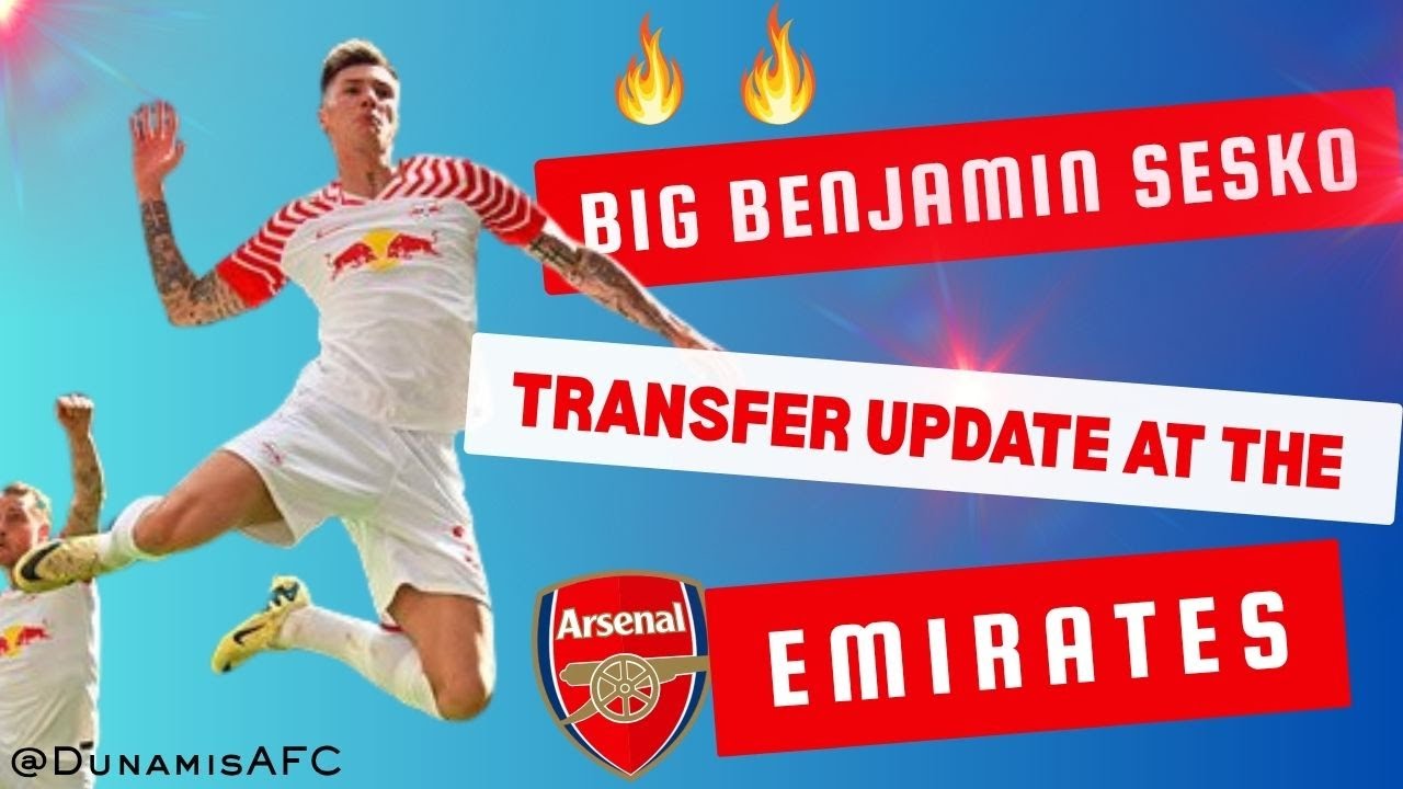 Benjamin Sesko Transfer News Update #transfernews #fabrizioromano  #benjaminsesko #arsenal #viral
