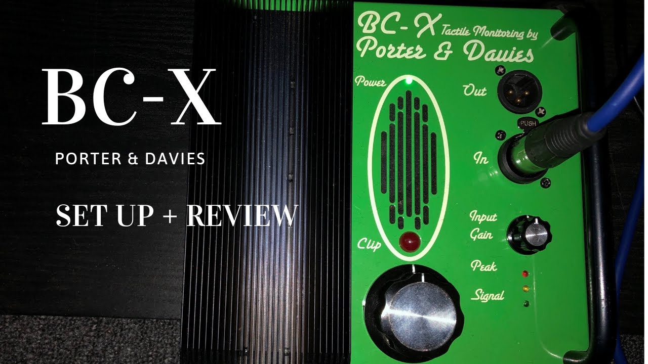 BC X PORTER AND DAVIES - Step by step set up and review