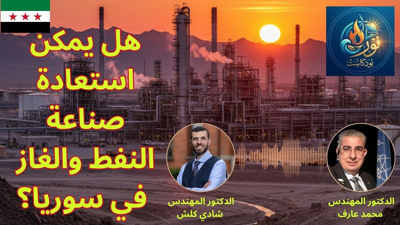 بودكاست نور | الحلقة الأولى | مستقبل صناعة النفط والغاز في سوريا