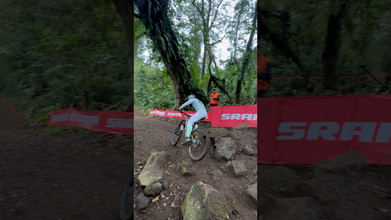 Ganda Rockgarden section gantasan bike park 😬💥 #downhillmtb #mountainbike #shorts