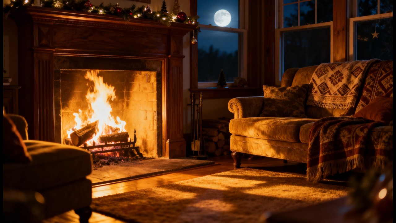 🔥Crackling Fireplace Ambience | 3 Hours of Cozy Fire Sounds