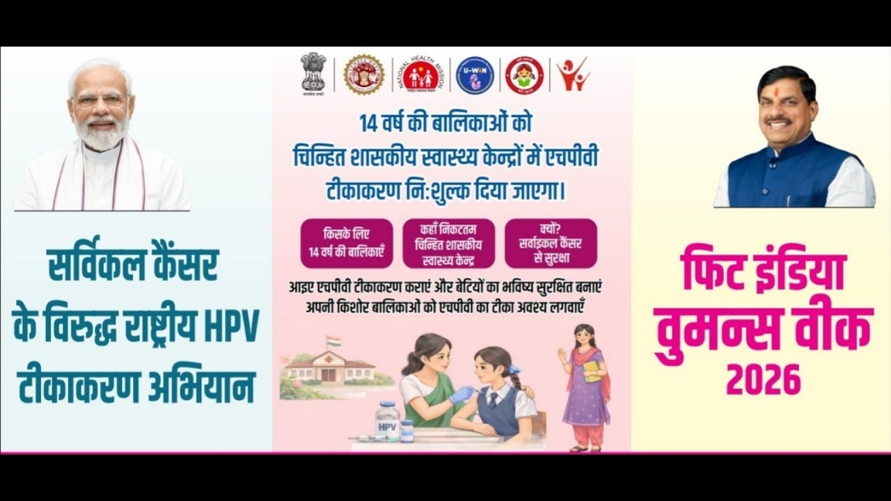 फिट इंडिया वुमन्स वीक 2026 अंतर्गत जबलपुर में आयोजित कार्यक्रम में सहभागिता