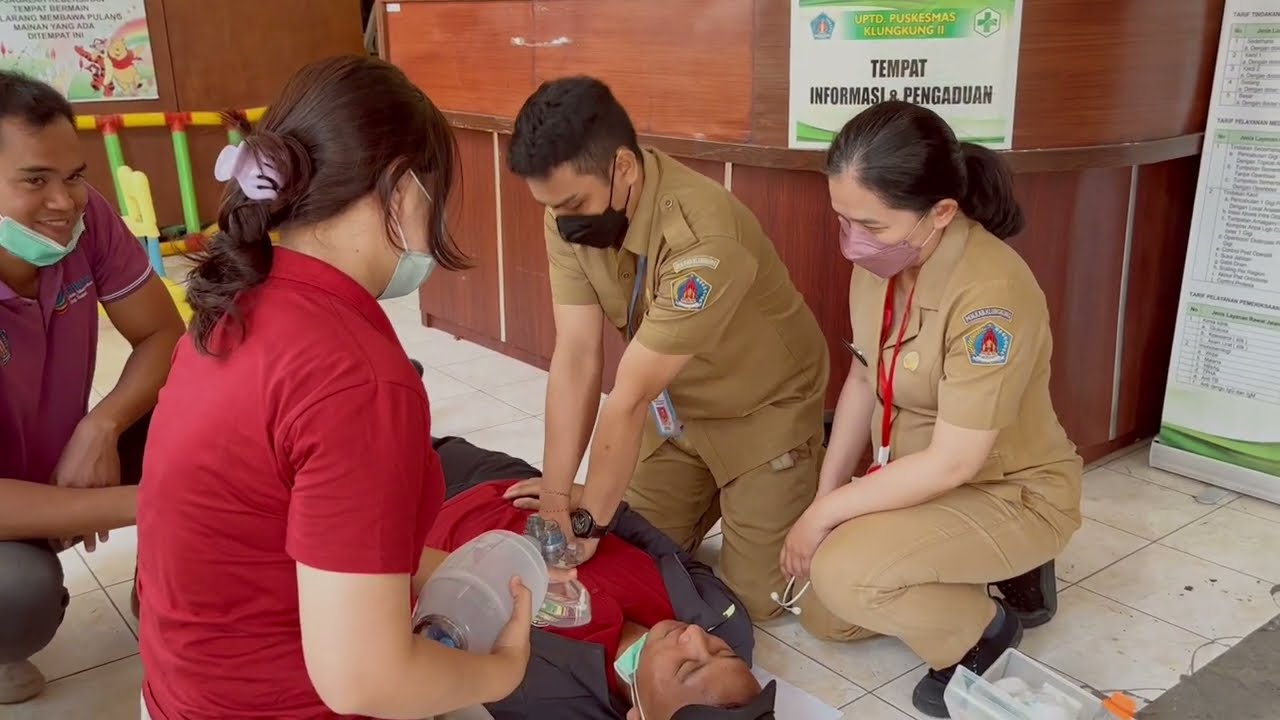 VIDEO SIMULASI KODE BLUE PUSKESMAS KLUNGKUNG II