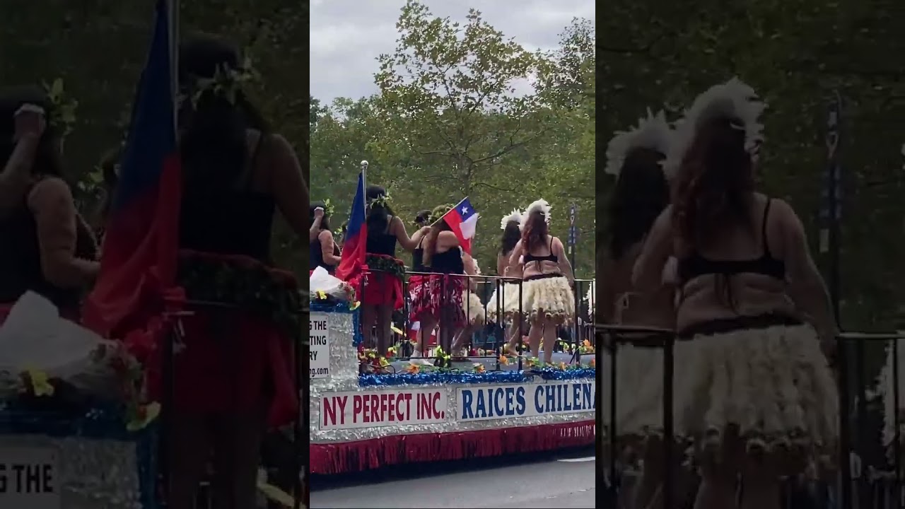 Chilean Dance 🇨🇱: Hispanic Day Parade 2023 NYC | Desfile De La Hispanidad