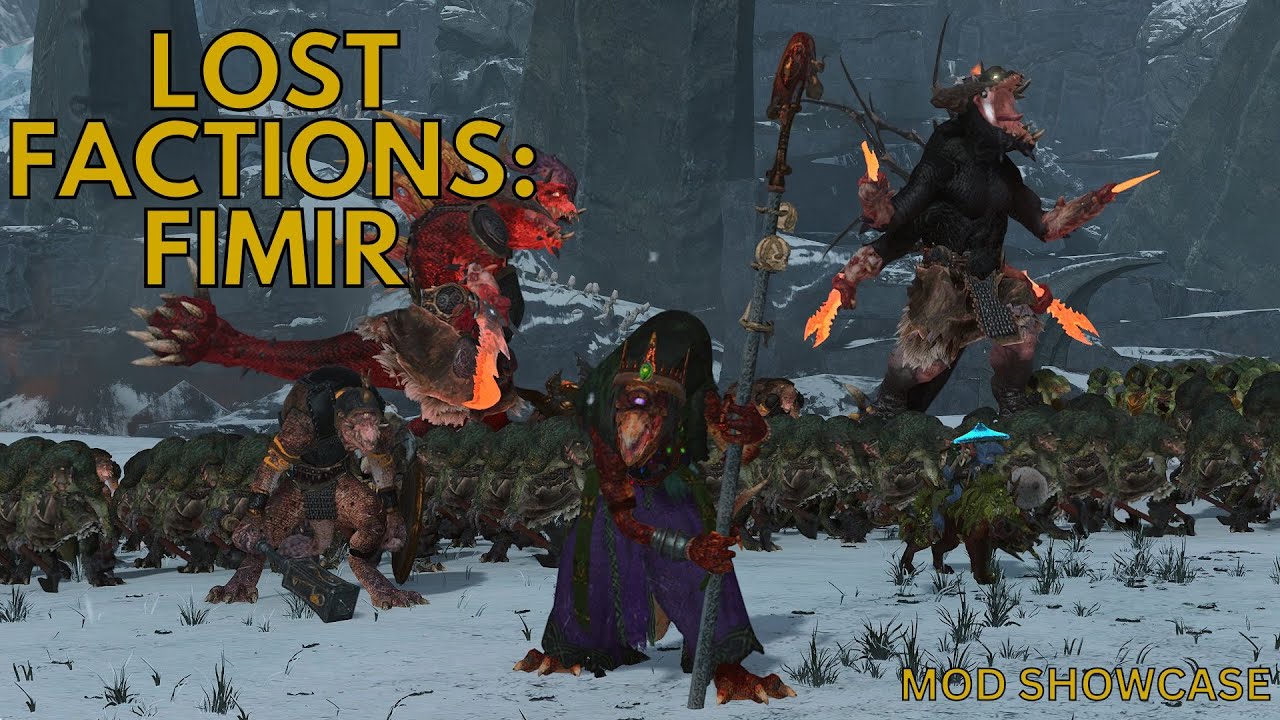 OvN Lost Factions: Fimir! Демонстрация модов! Total War: Warhammer 3!
