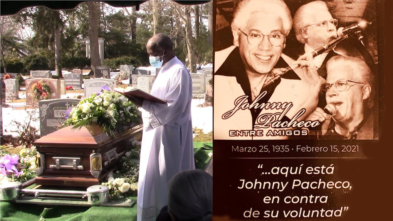Sepelio de Johnny Pacheco. El último adios