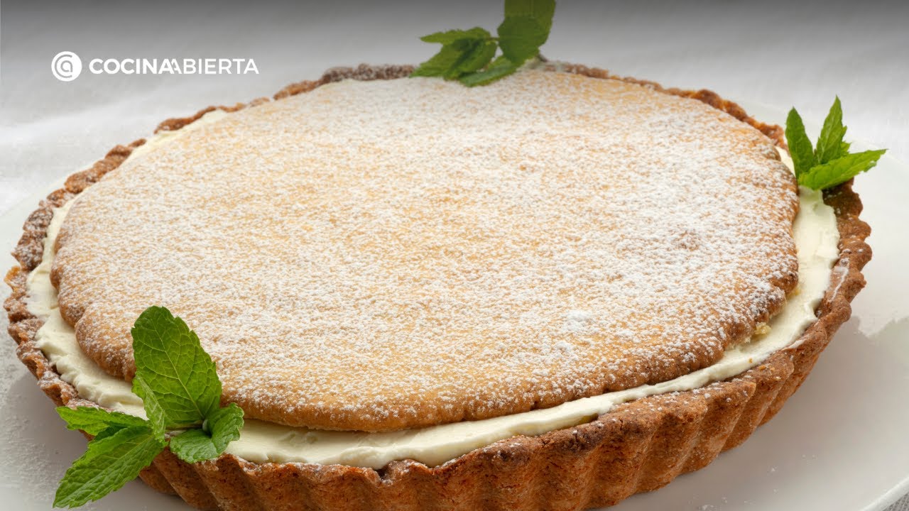 Crostata paradiso 🍰 | Tarta italiana cremosa de Eva Arguiñano
