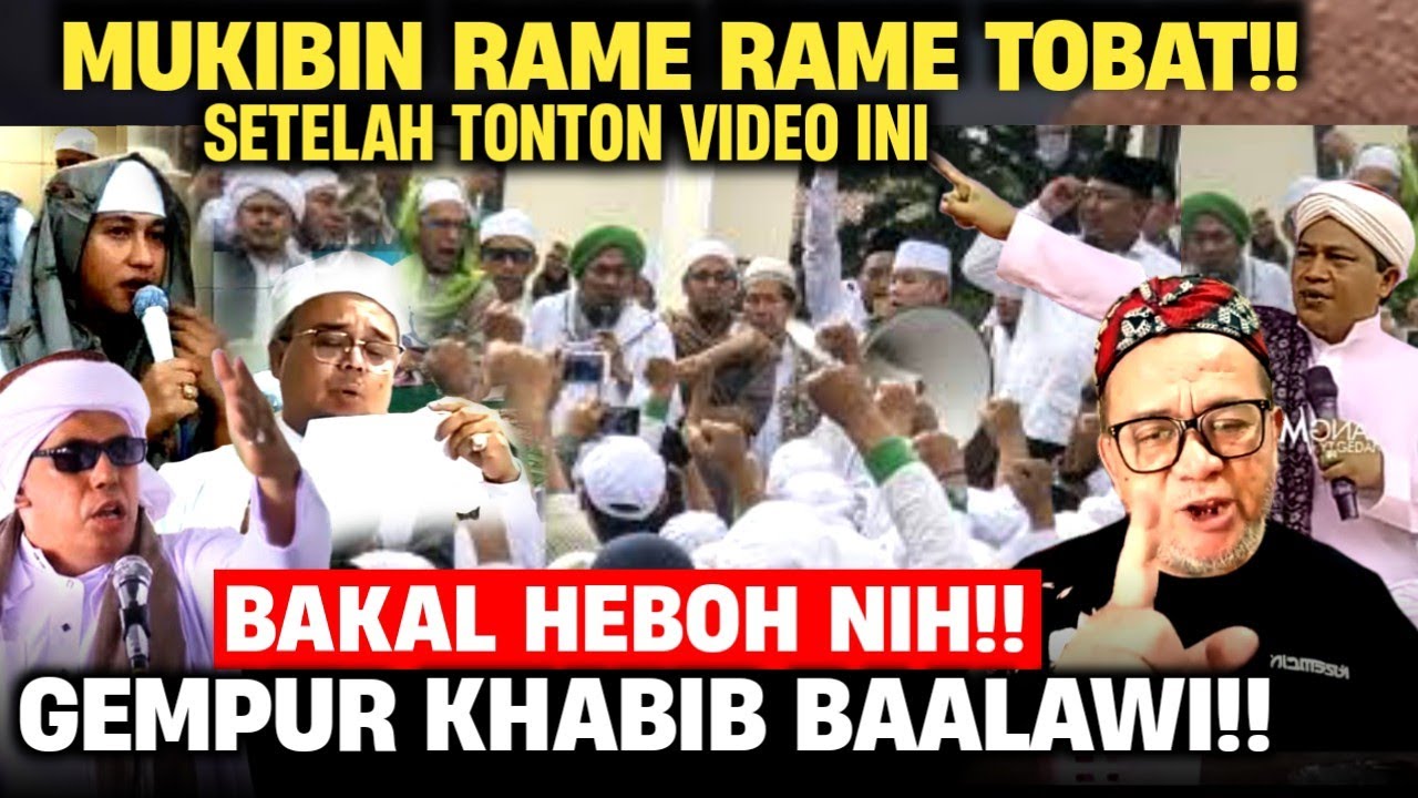 🔴KHABIB PADA BINGUNG SALING NYALAHKAN, KIBIN BANYAK YG TOBAT SETELAH TONTON VIDEO INI