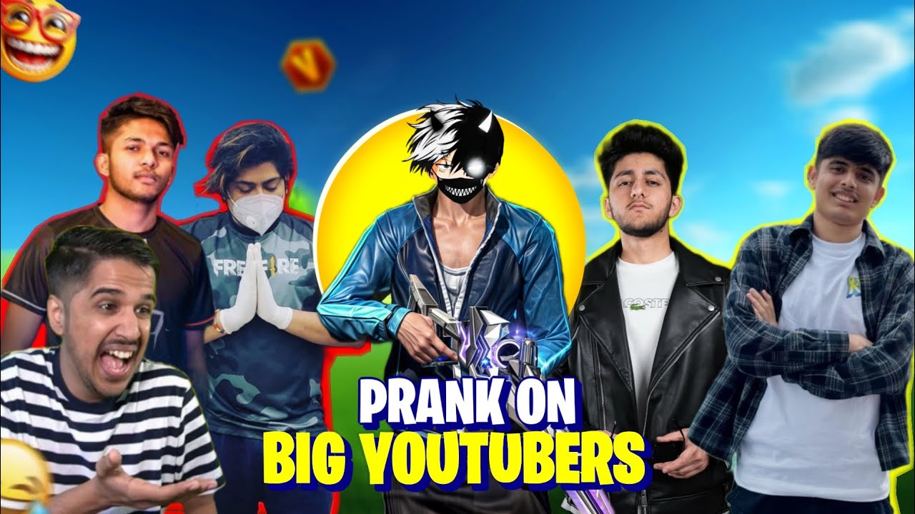 I PRANK 🤡 TOP-20 BIG YOUTUBER 