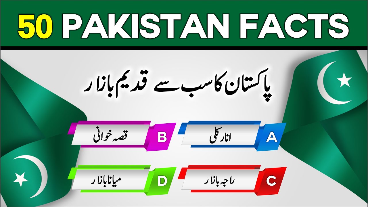 Pakistan Facts Quiz | 50 Amazing GK Questions | New Paheliyan in Urdu | Maloomat by Aatir