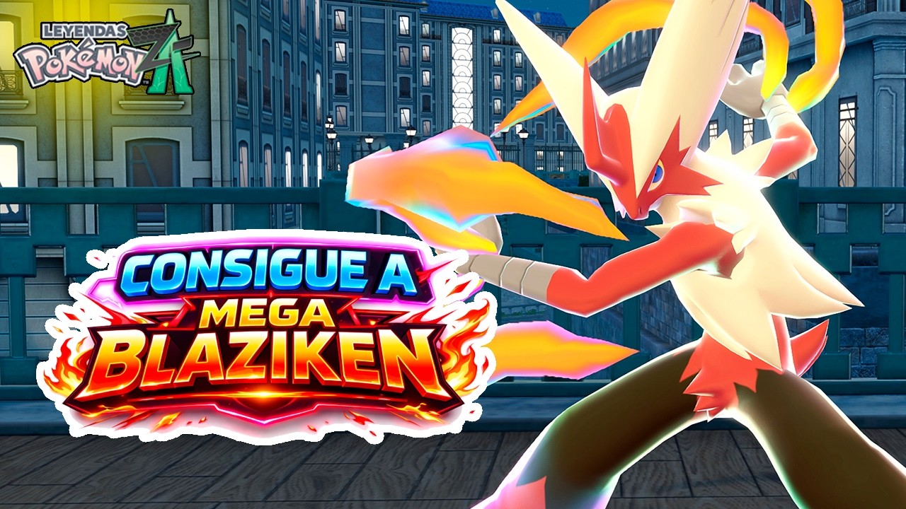 ¡CONSÍGUELO YA! MEGA BLAZIKEN y la BLAZIKENITA | Combates Clasificatorios en Pokémon Leyendas ZA