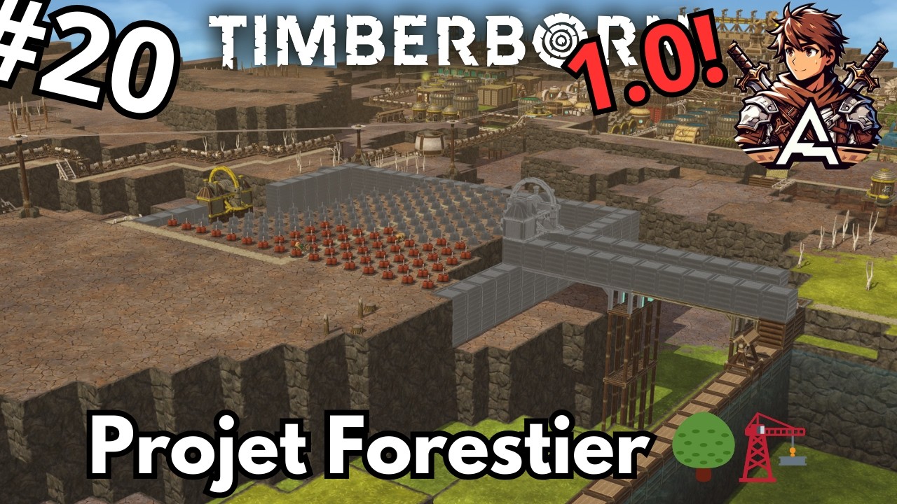 Timberborn FR Ep.20 – Nouveau Projet pour Ne Plus Jamais Manquer de Bois 🌲🚀