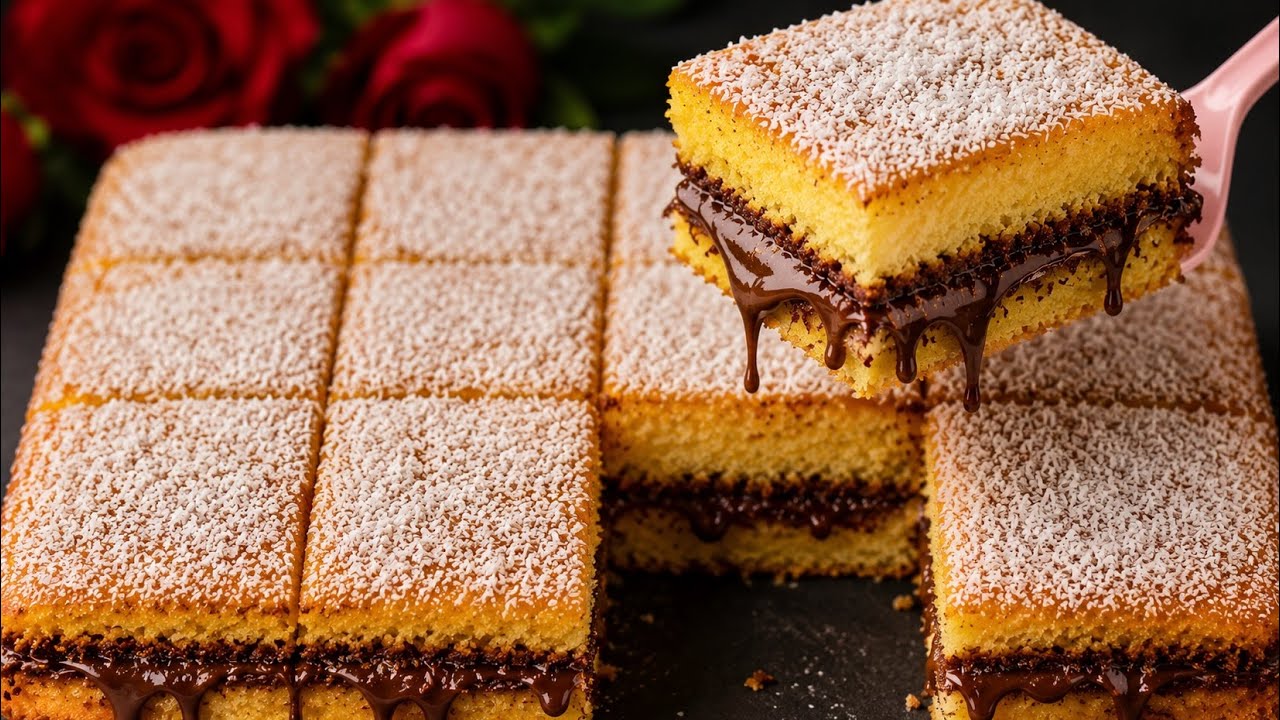Omas Drei-Eier-Kuchenrezept! Ein Kuchen, der auf der Zunge zergeht.