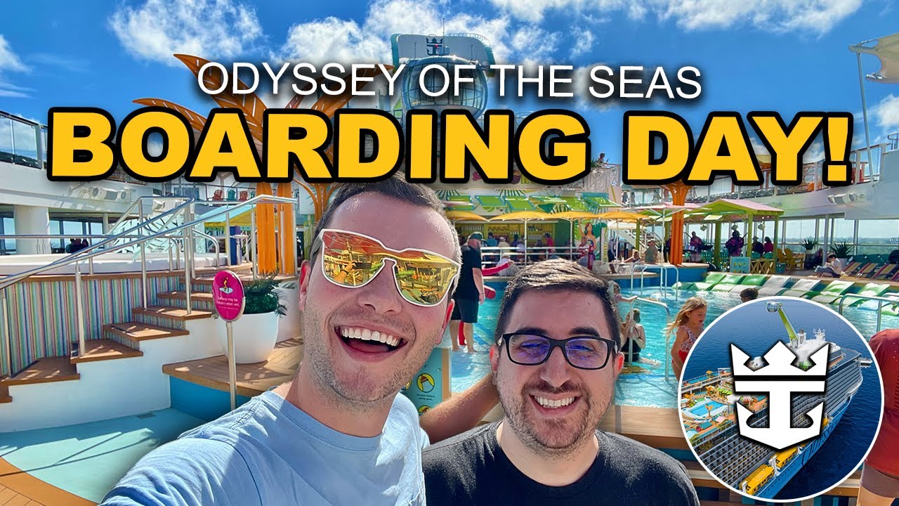 Odyssey of the Seas Boarding Day Cruise Vlog 2023! | EP  1