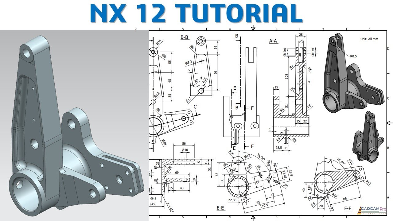 NX CAD Tutorial #89 | 3D Model Advanced Designer