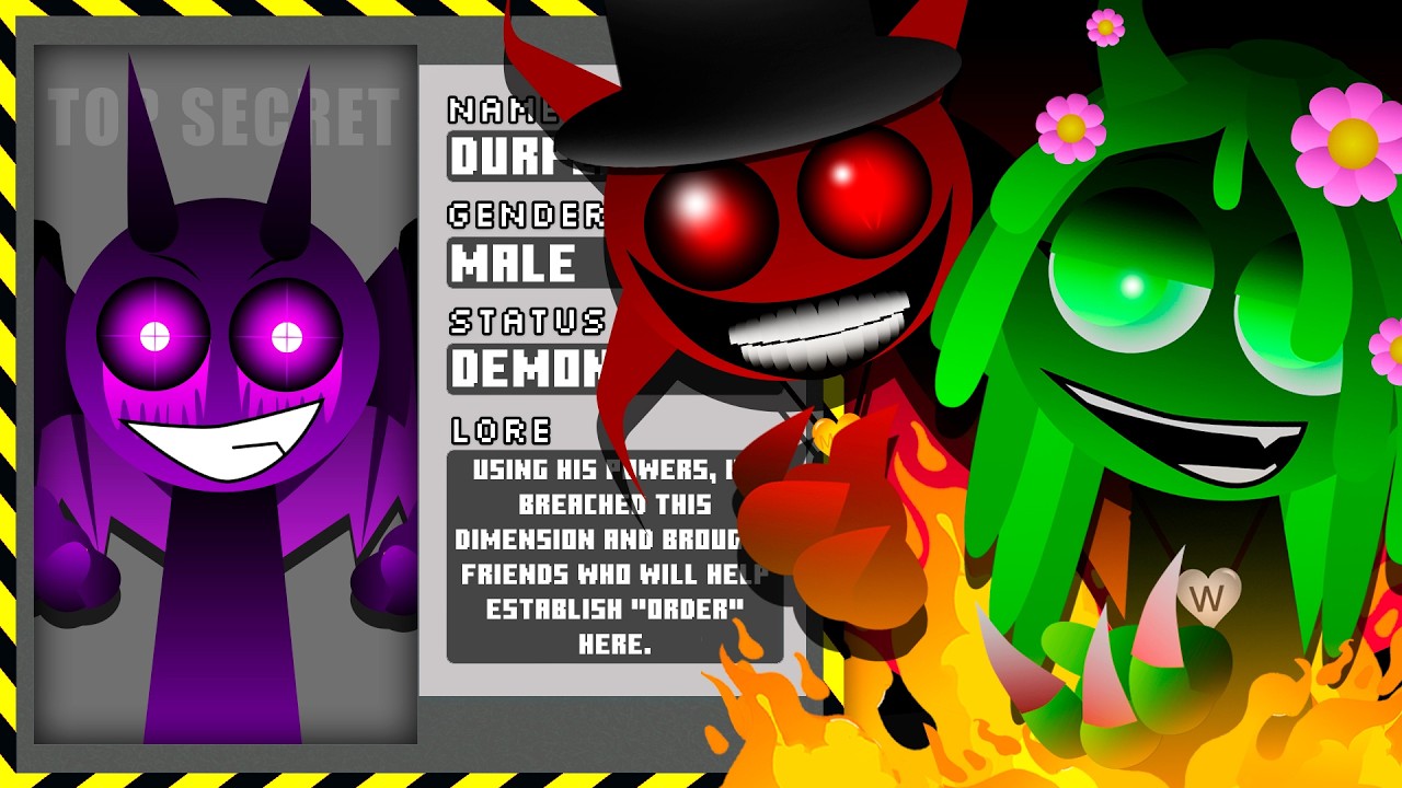 Sprunki - DOUBLE DATE BUT COLORSHIFTED | All Description | LORE | NEW MOD