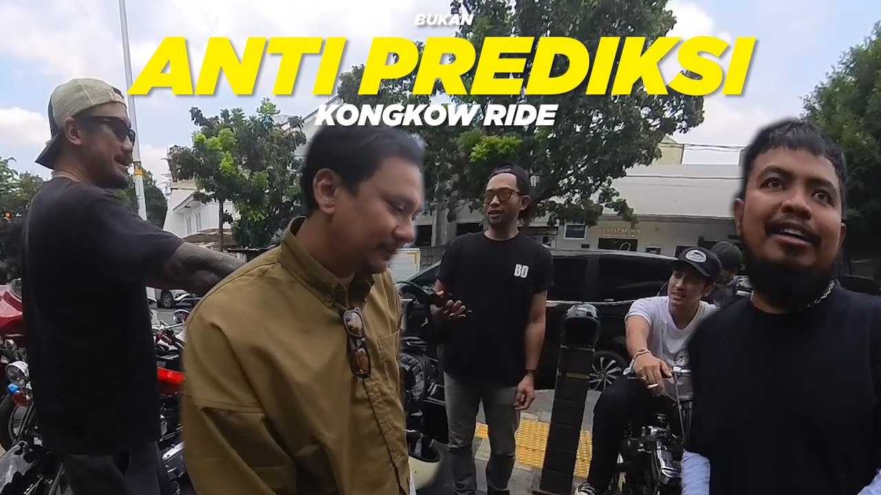 Kongkow Ride Bareng Vincent, Tora, Rigen, Abizar DLL I Chopper Vlog