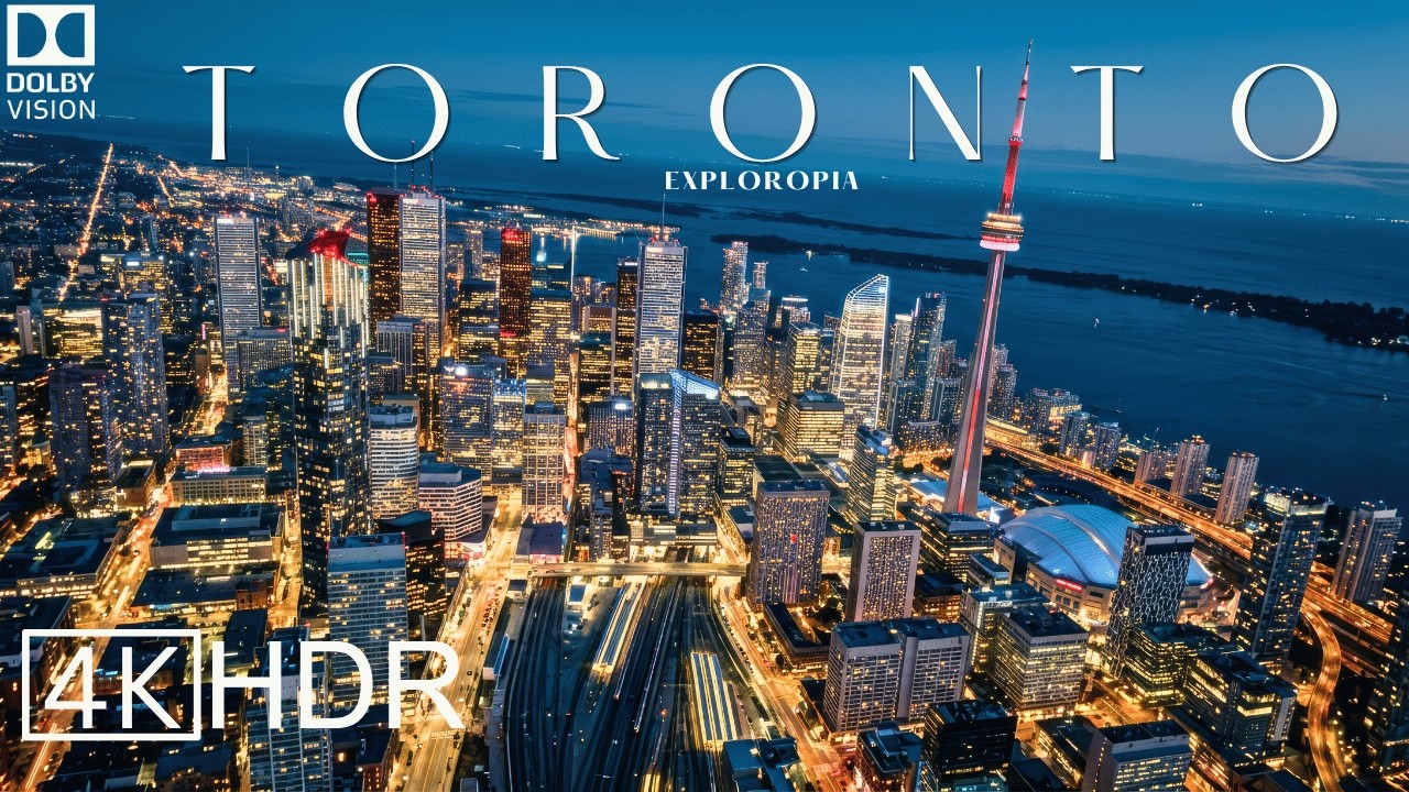 Торонто, Канада 🇨🇦 | Город-организатор Чемпионата мира по футболу 2026 | Полный видеотур в 4K с д...