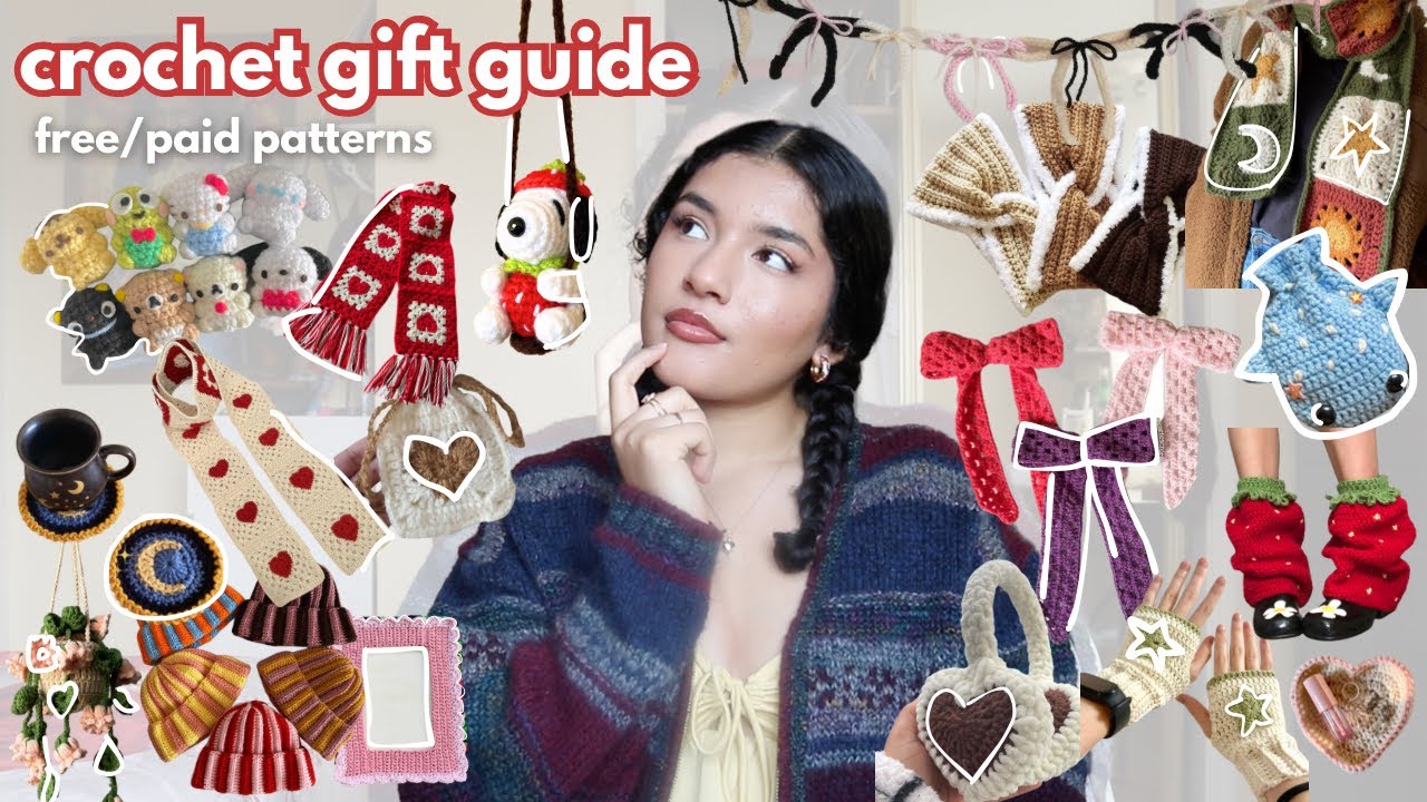 20 crochet gift ideas 💝✨ (under one hour)