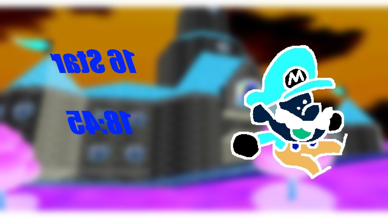 Super Mario 64 - 16 Star Run - 18:45 (Reversed)