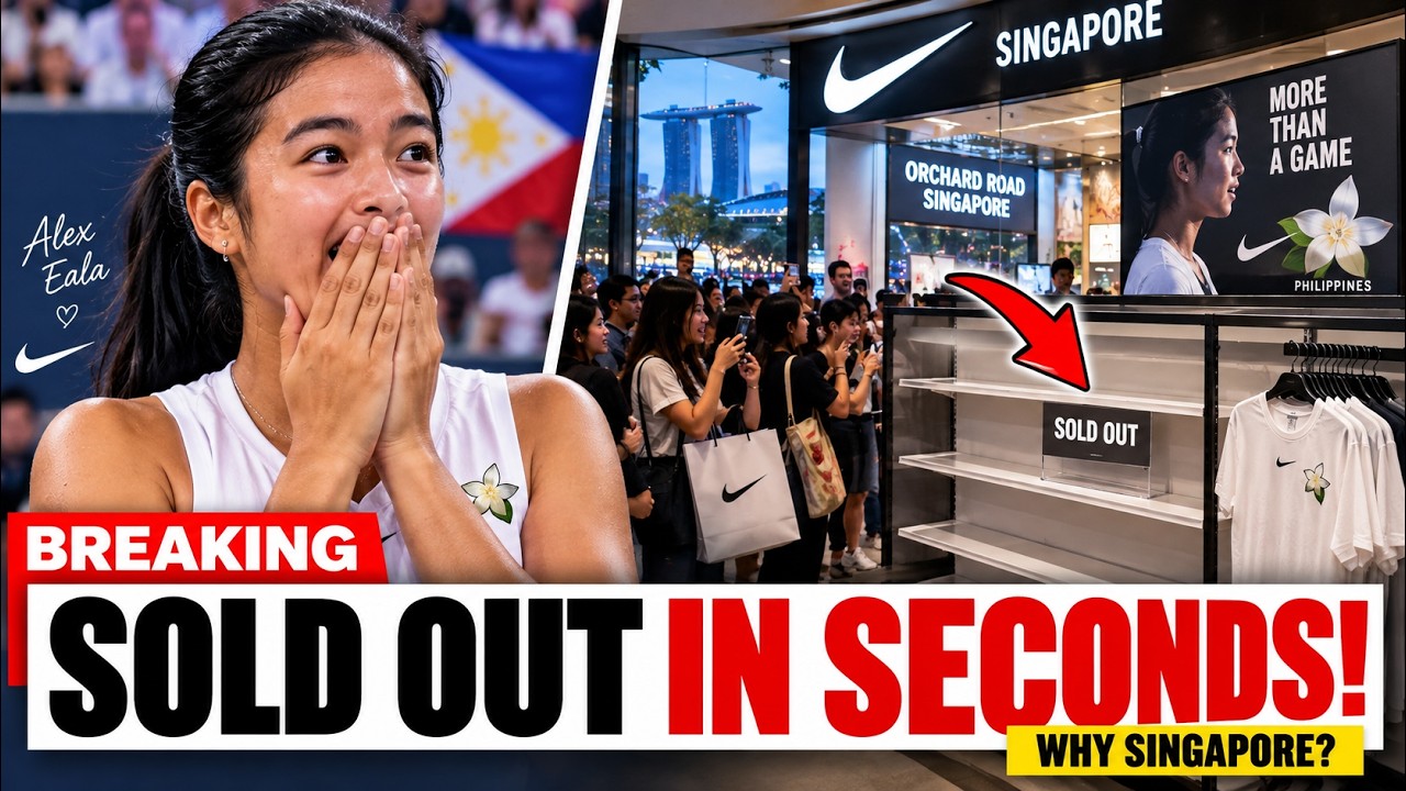 Sold Out Before Her First Serve! The Truth Behind Alex Eala&rsquo;s Nike Sampaguita Shirt in Singapore