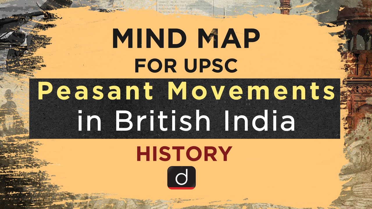MindMaps for UPSC - Peasant Movements in British India