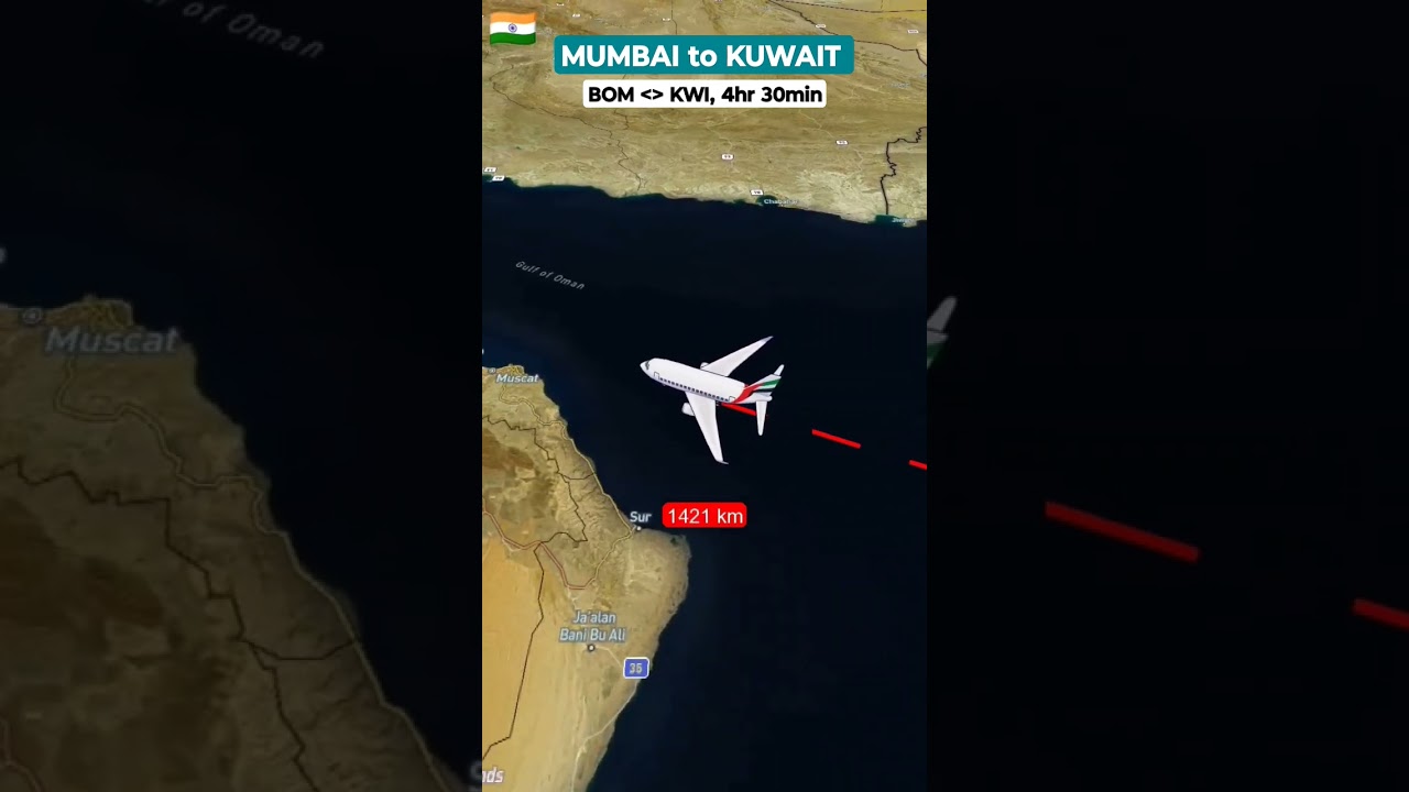 Mumbai to Kuwait #mumbai #kuwait #travelsgaadi