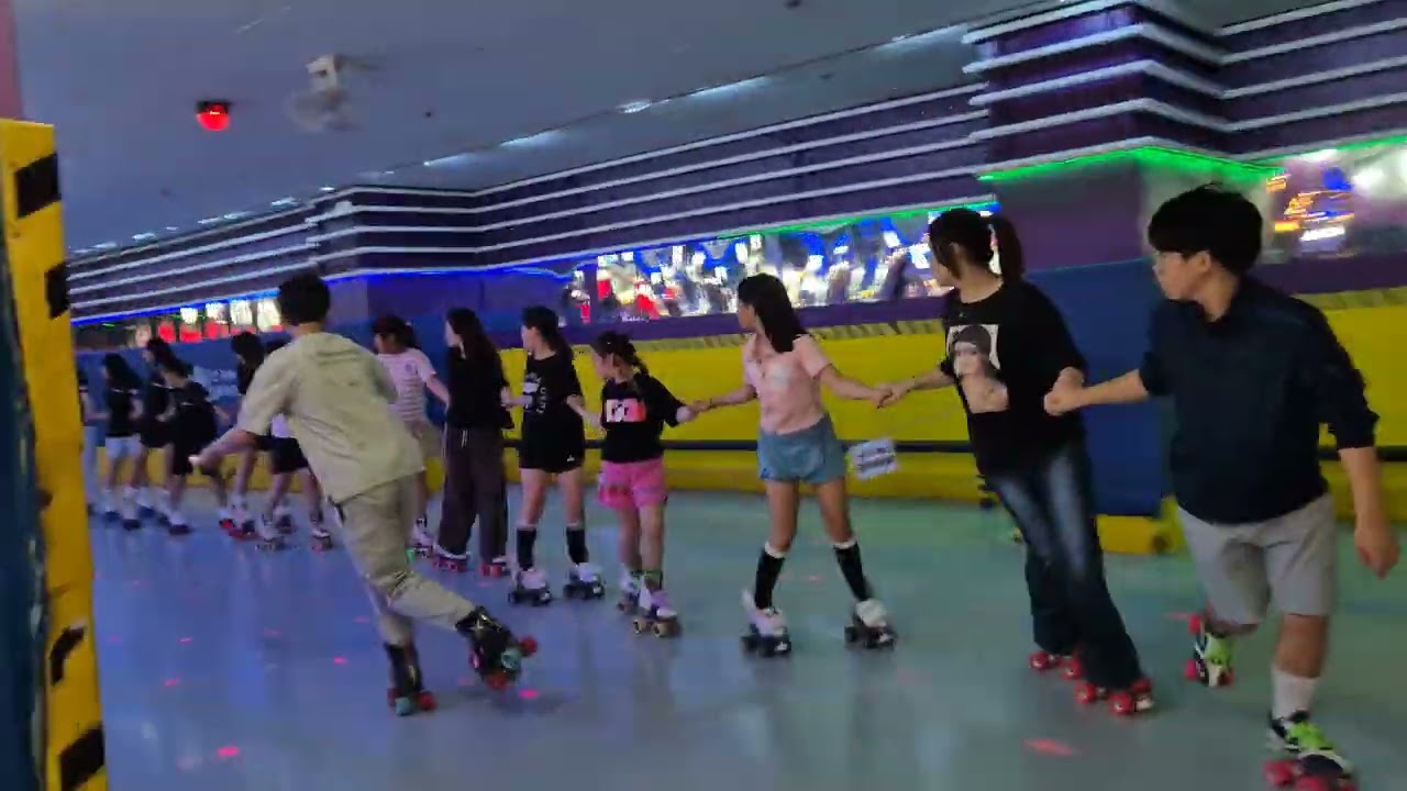💥롤링스타윤서💥민스자매💓롤링스타 기차 #민스자매롤러파크 #롤러스케이트 #rollerskate 