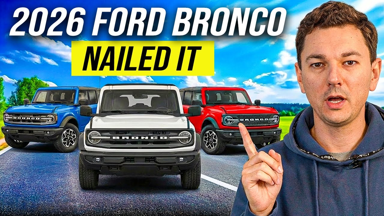 5 REASONS TO BUY THE FORD BRONCO