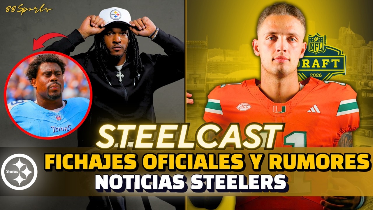 ¡Rodgers más CERCA!👀 Steelers INTERESADO en QBs del Draft💣| STEELCAST
