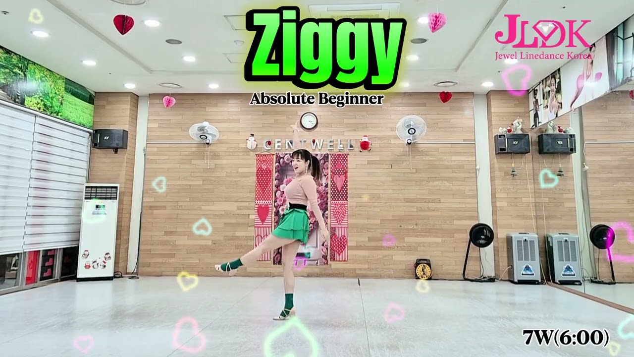 [왕초급]#지기라인댄스#Absolute Beginner#Ziggy Linedance#인영라인댄스 관악지부# 쥬얼라인댄스코리아교육위원#왕초급라인댄스 #김기주라인댄스