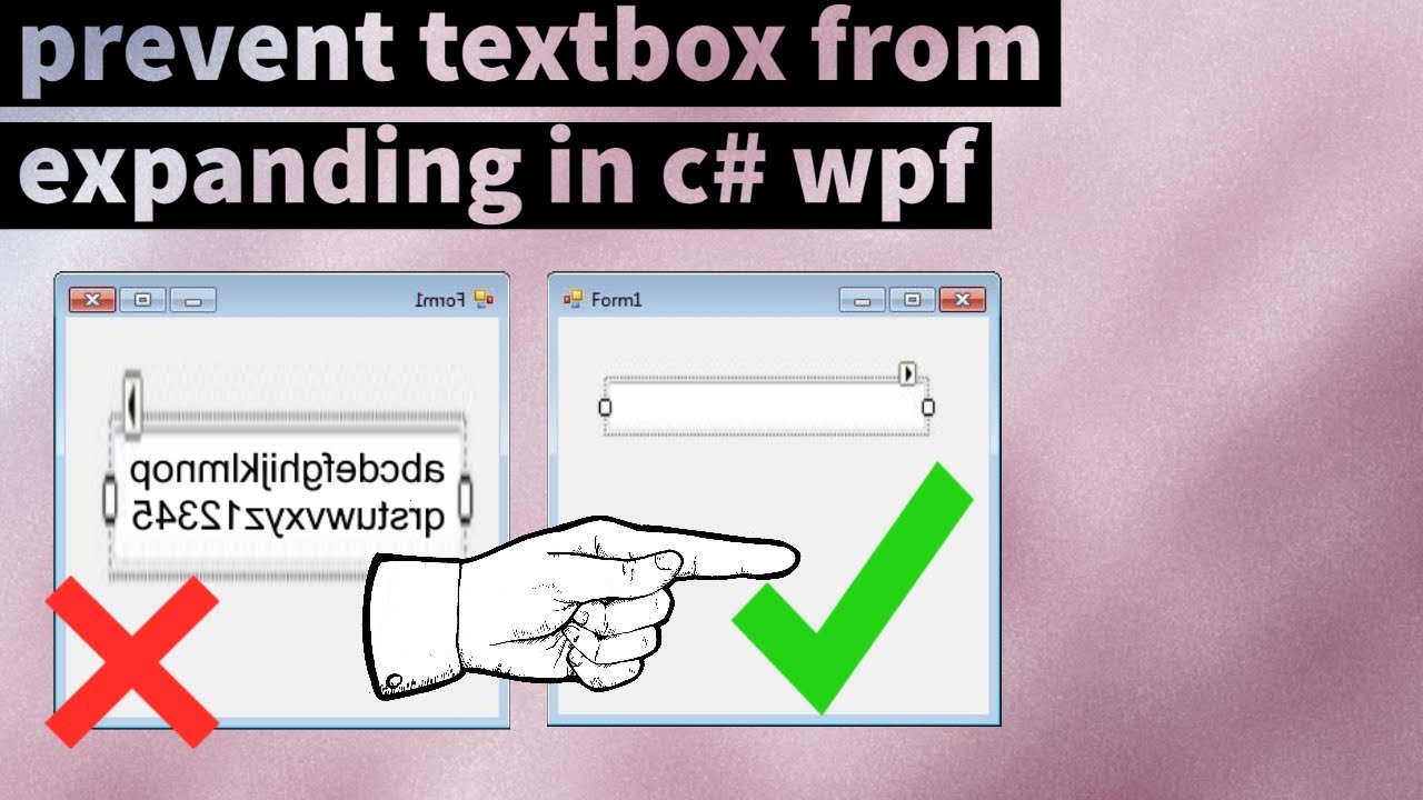 how to stop textbox from expanding in c# wpf