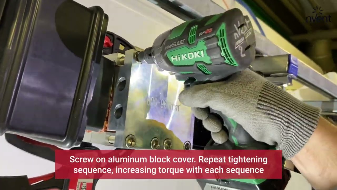 nVent ERIFLEX FleXbus Splicing Blocks Installation Video