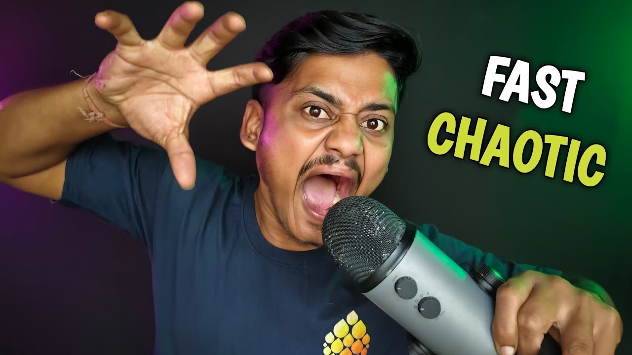ASMR | Fast Chaotic Mouth Sounds