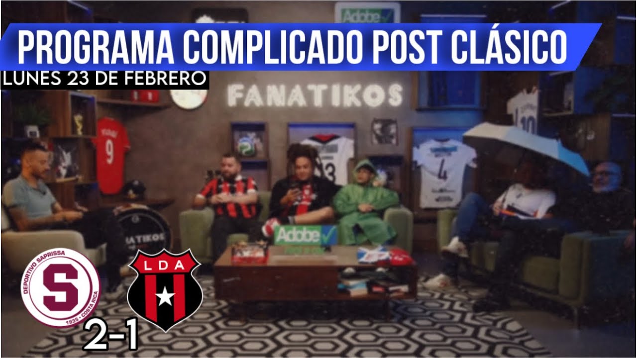 Programa complicado hoy…😨