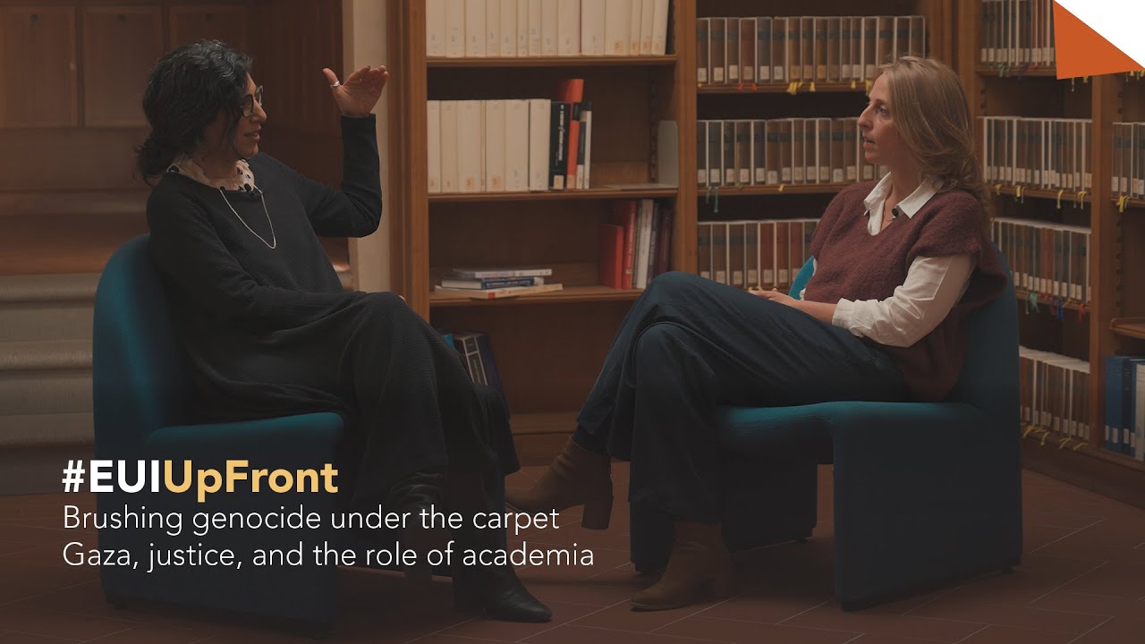 #EUIUpFront | Brushing genocide under the carpet: Gaza, justice, and the role of academia