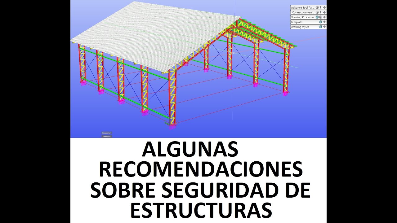SEGURIDAD EN ESTRUCTURAS ADVANCE STEEL