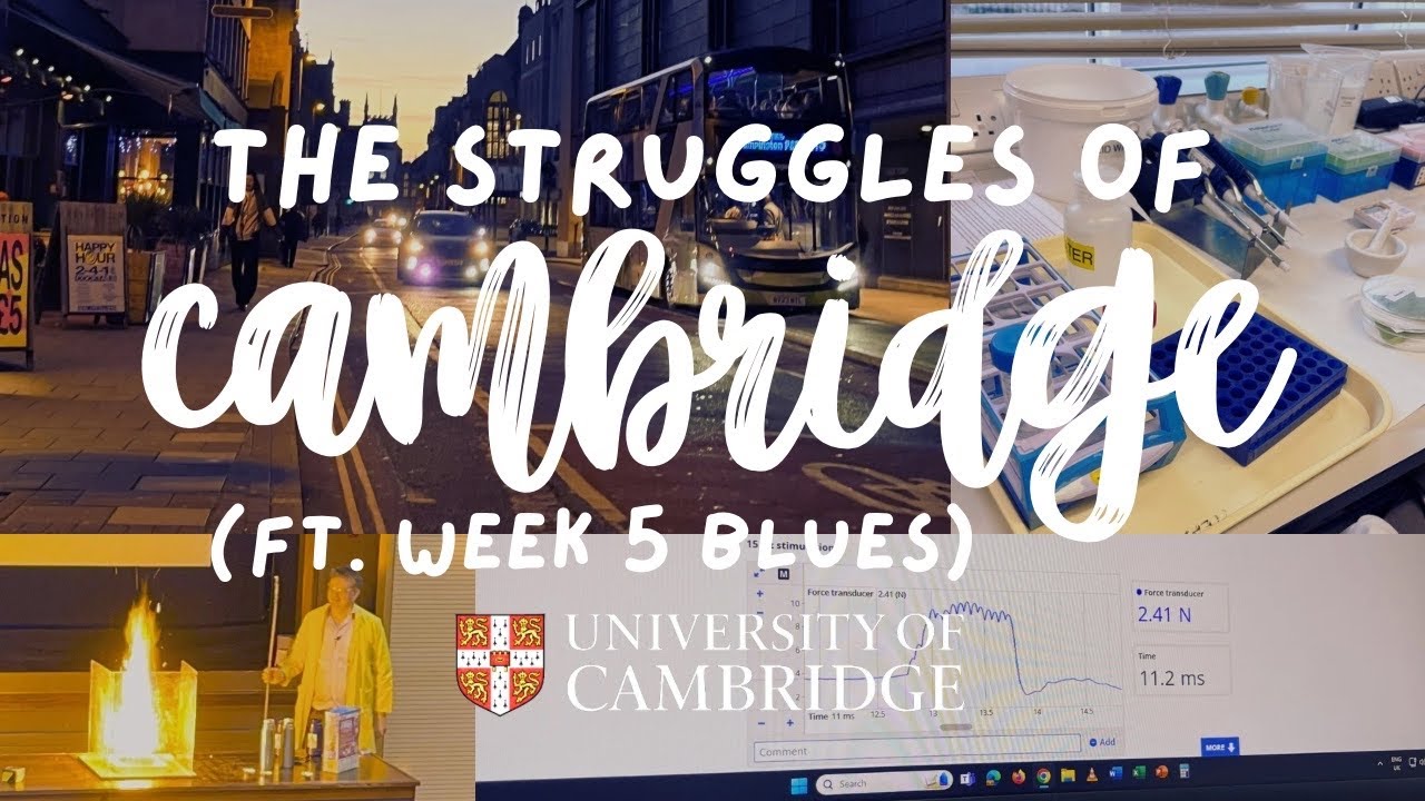 the reality of studying at cambridge university | week 5 blues & staying motivated