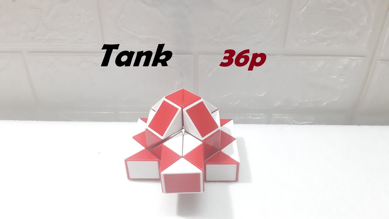 Magic Snake Puzzle or Rubik Rắn 36 Pieces - Tank
