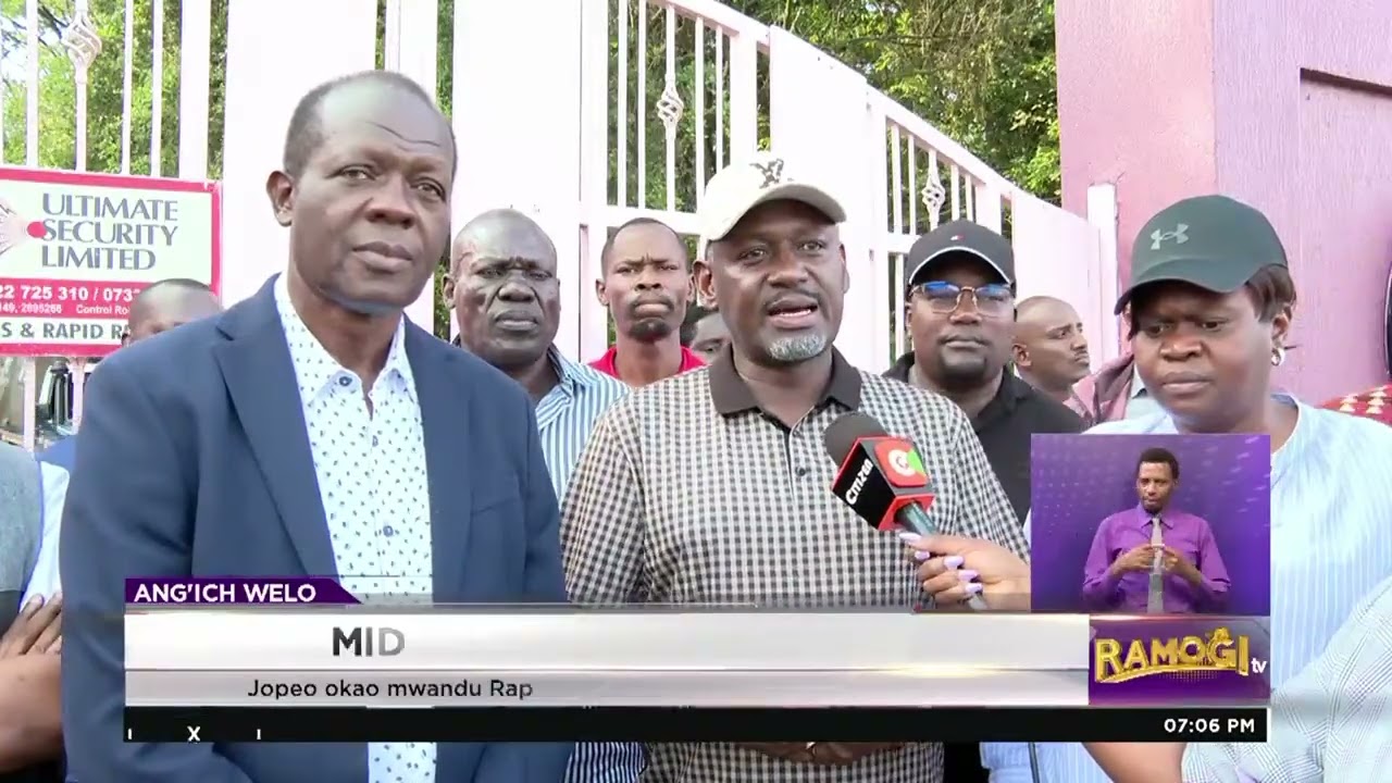 Obila odinone Raphael Tuju oko mar kar ohala mare Karen ewi gowi mar sh.2.2B | #RamogiTV