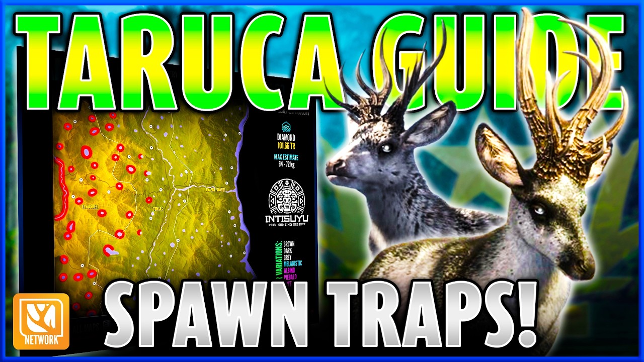 THIS METHOD WORKS! | NEW Great One Taruca Guide! - theHunter Call of the Wild (Early Access)