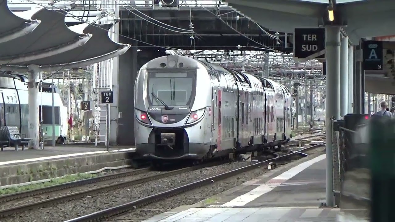 depart d un ter en gare de bordeaux